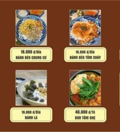 Quán Bánh Bèo Chung Cư