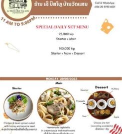 Le Bistro Ban Vat Sene