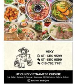 Ut Cung Vietnamese Cuisine (Vietnam Restaurant Johor Barhu)